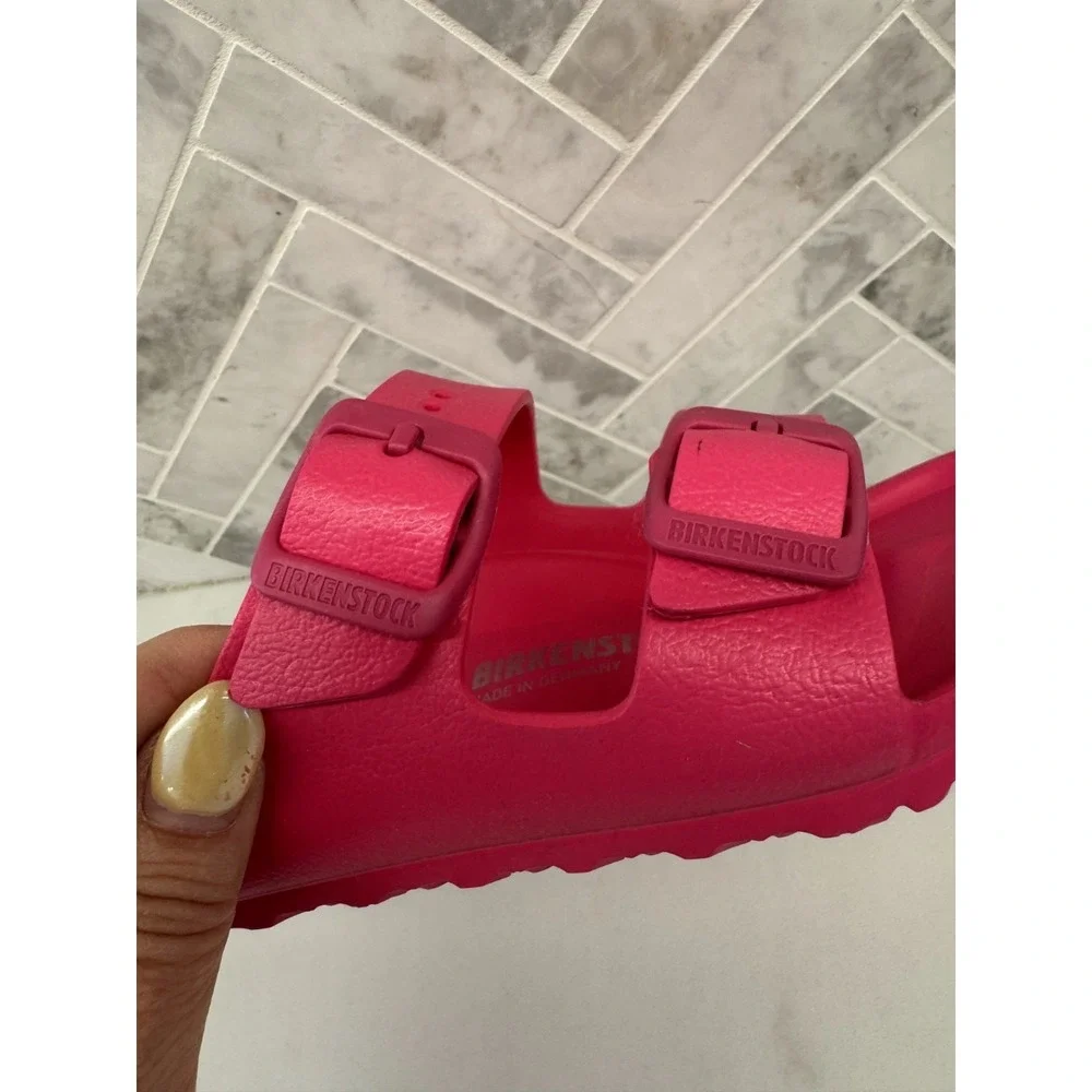 Birkenstock Arizona EVA Sandals Kids Youth Size 11 29 Beetroot‎ Purple Slides